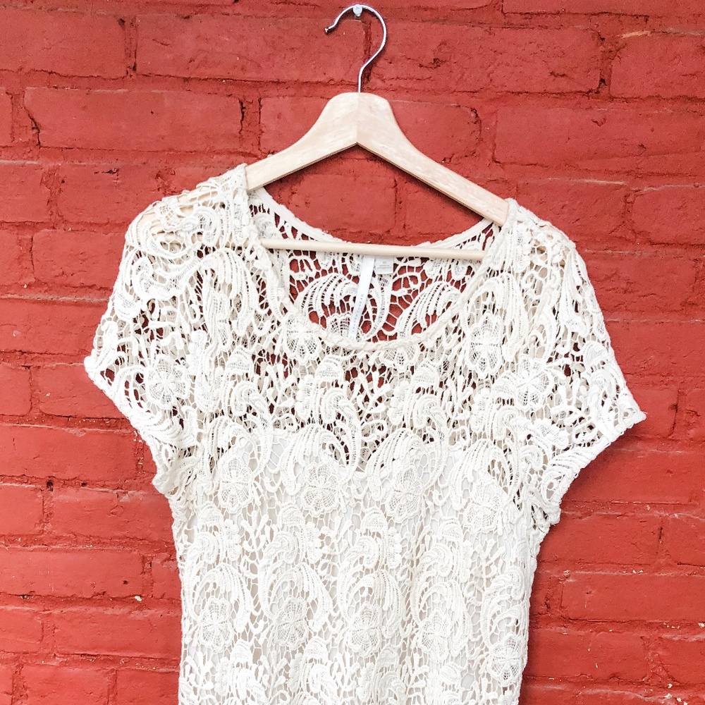 Lauren Conrad Lace Sheath Dress